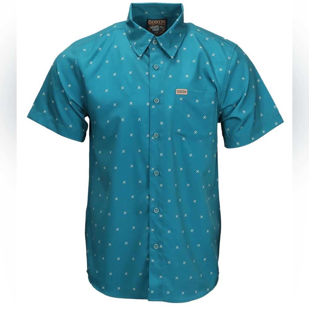 Dixxon "The Finney" men's size XL short sleeve Party Shirt.